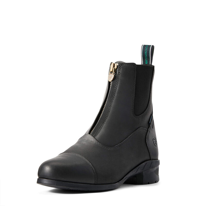 Botas De Montar Ariat Heritage Iv Zip Waterproof Insulated Paddock Negras Mujer - Chile 239-XPMAQZ